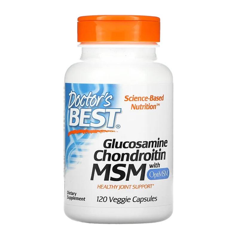Комплекс для суставов и связок Doctor's BEST Glucosamine Chondroitin with MSM 120 капс. (08701-01) Комплекс для суставов и связок Doctor's BEST Glucosamine Chondroitin with MSM 120 капс. (08701-01)