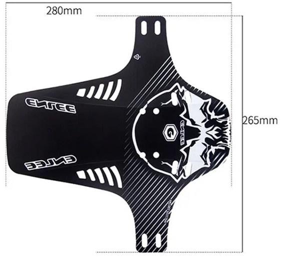 Крило для велосипеда ENLEE BF-10 стиль C (3526) - фото 3