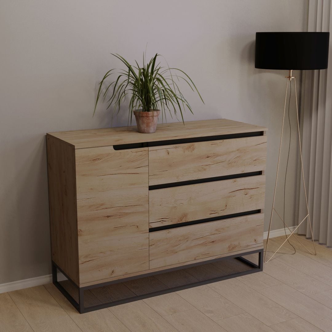 Комод Тиса Мебель 415 Дуб Тахо (9004014)