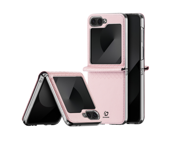 Чехол-книга Dux Ducis Bril для Samsung Galaxy Flip 6 5G Pink