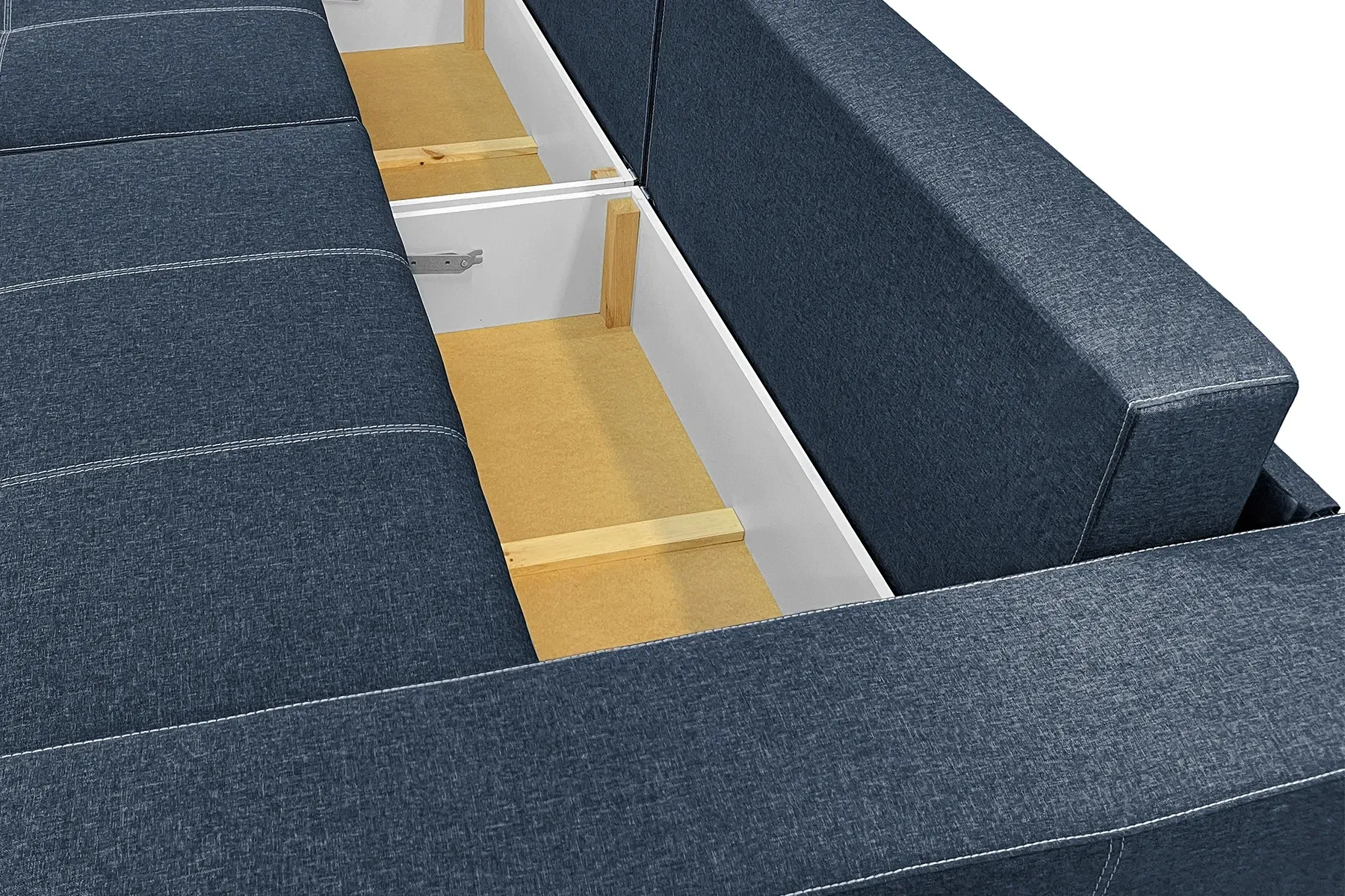 Диван Блисс 290х120 см Джинсовый (25484712) - фото 5 Диван Блисс 290х120 см Джинсовый (25484712) - фото 5