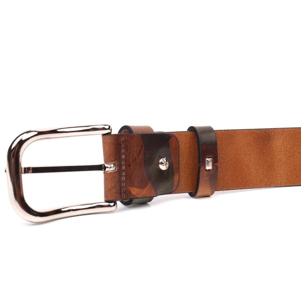 Ремень GRANDE PELLE Leather Belt 21478 из кожи Разноцветный - фото 4