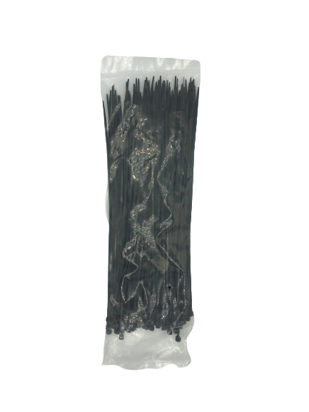 Стяжка кабельная нейлоновая 5х200 мм Черный