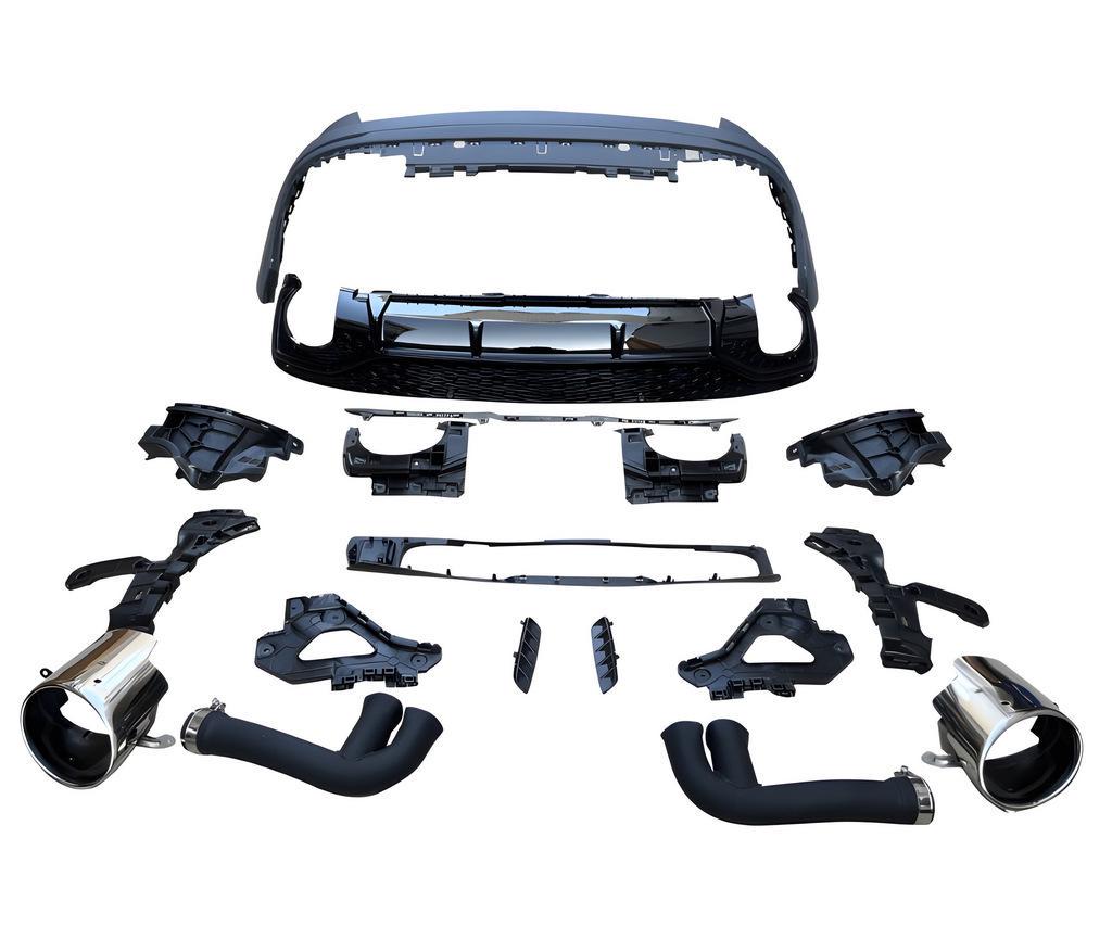 Бампер задний RSQ-Style 2018-2023 GT Tuning для Audi Q8 2018- гг. под покраску (132208)