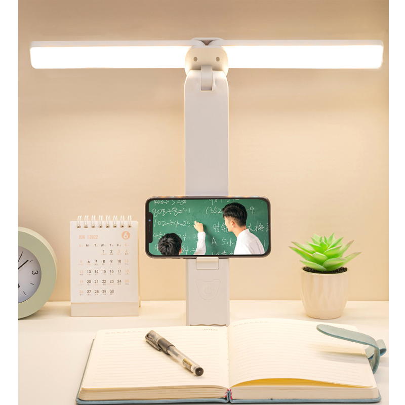 Лампа настольная аккумуляторная FL-2 5W DIM USB 10 часов работы от аккумулятора Белый