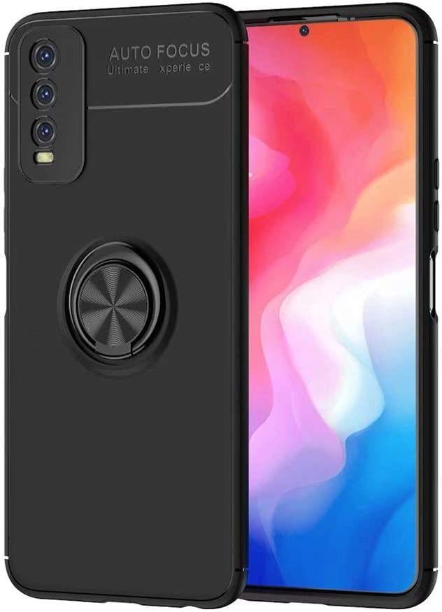 Чохол із кільцем Vivo Y20 Autofocus Black (30099-2B)