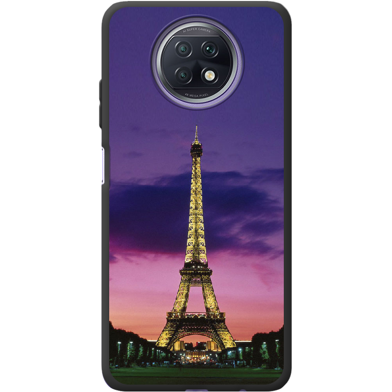 Чехол BoxFace Xiaomi Redmi Note 9T Полночь в Париже Черный силикон (42123-up964-42207)