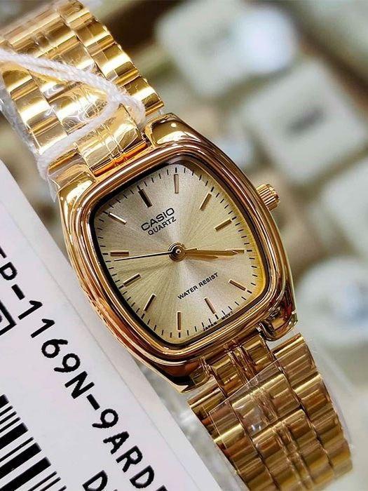 Наручний годинник жіночий Casio LTP-1169N-9A Timeless Collection Lady Timeless Collection Жовтий (2910345776)
