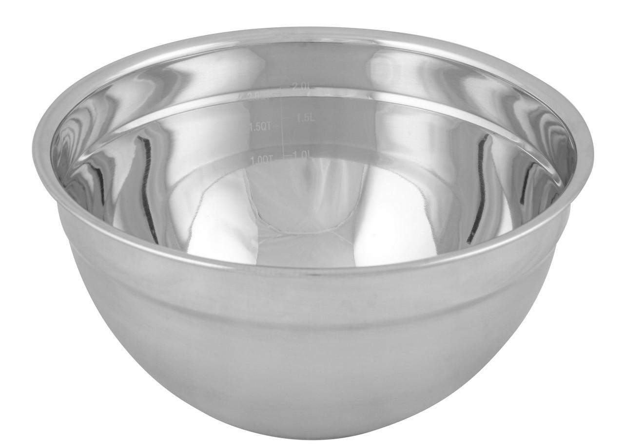 Миска Bravo Chef нержавіюча сталь 18x10,5 см (BС-9100-18) Миска Bravo Chef нержавіюча сталь 18x10,5 см (BС-9100-18)