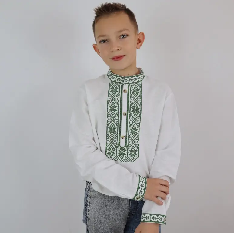 Рубашка детская с вышивкой XRmaster Нестор (0001609) - фото 1
