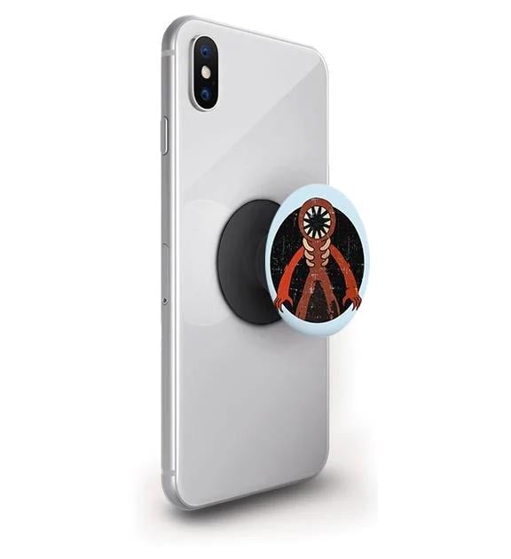 Попсокет для телефона PopSockets Монстр зубастый Черный (pop109)