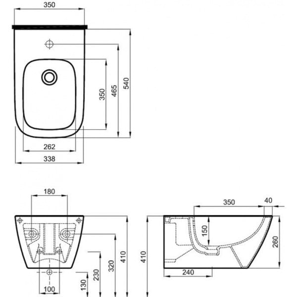 Біде Kolo Modo (L35100000) - фото 2