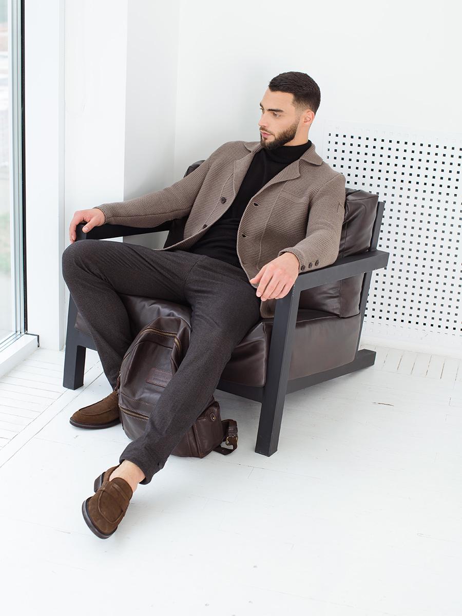 Водолазка чоловіча SVTR з м'якої італійської пряжі р. 52 Чорний (220) - фото 9 Водолазка чоловіча SVTR з м'якої італійської пряжі р. 52 Чорний (220) - фото 9