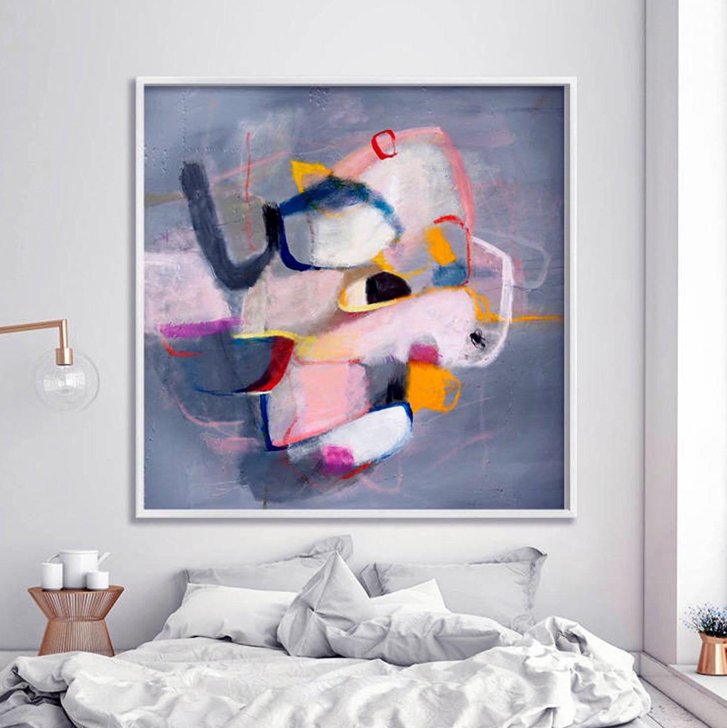 Картина на холсте ArtSale Абстракция 70х70 см abst0096