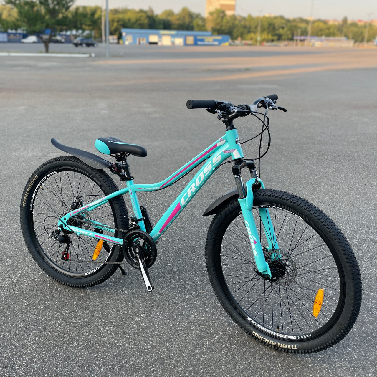 Велосипед Сross Smile 26" 13" Блакитний/Рожевий (3f015682) - фото 5