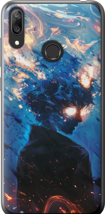 Чехол на Huawei Y7 2019 Сатору Годжо (6129u-1638-42517)
