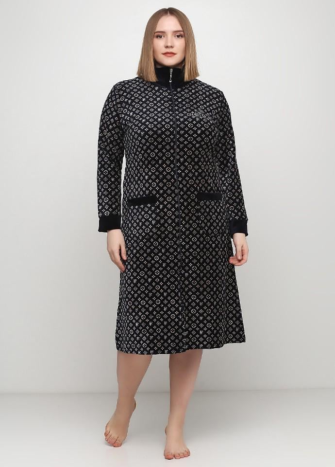 Халат Romeo Life XL Разноцветный/темно Синий (1859) Халат Romeo Life XL Разноцветный/темно Синий (1859)