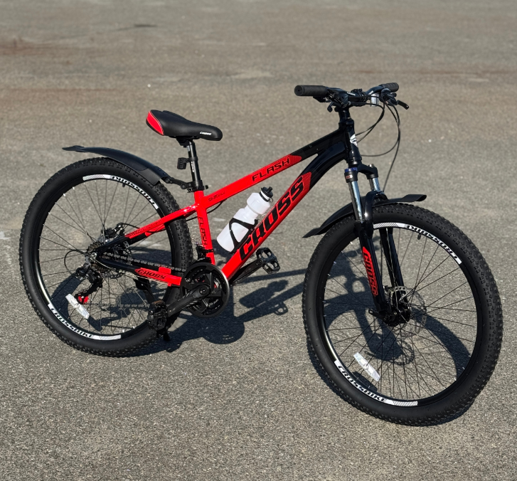 Велосипед Cross 29" Flash 2025 Рама-19,5" Red/Black