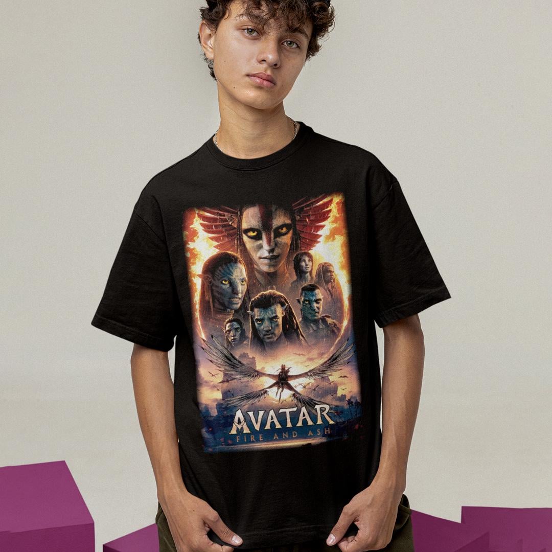 Футболка унисекс Avatar Fire And Ash Neytiri XL Черный (31798307)