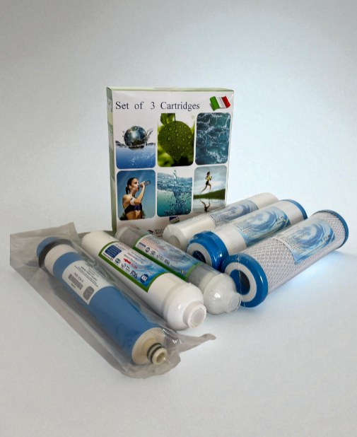 Набор сменных фильтров для обслуживания 6-ти ступенчатых систем обратного осмоса с минерализатором Stanko 50 gpd