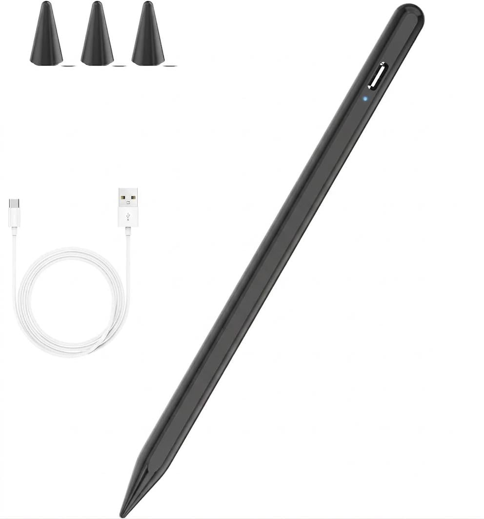 Стилус для iPad 2018-2022 с Palm Rejection со сменными наконечниками