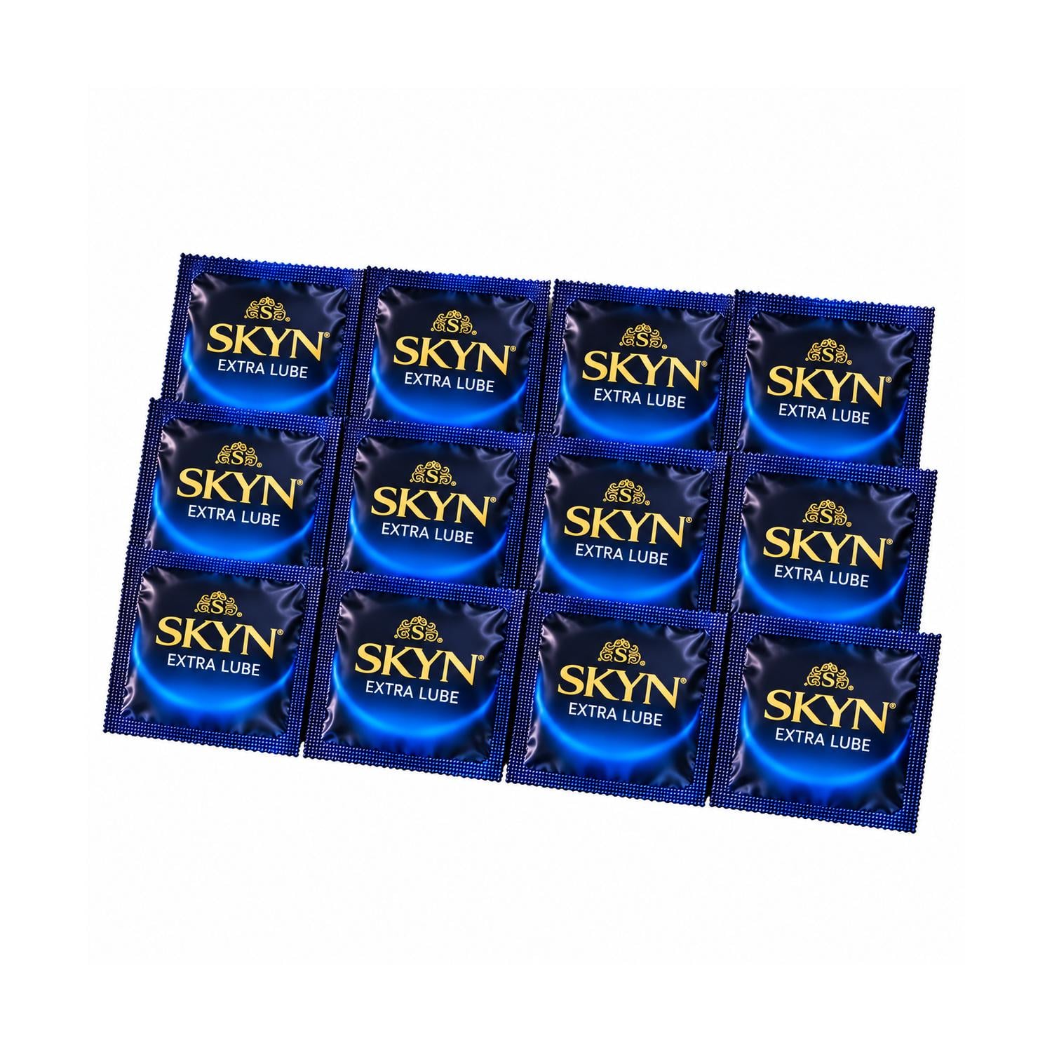 Презервативы SKYN Extra Lube ультратонкие безлатексные полиизопреновые с дополнительной смазкой 53 мм 12 шт. (3191371144)