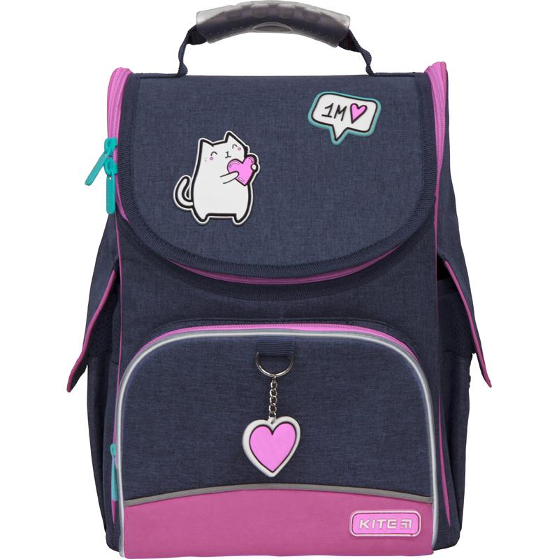 Рюкзак школьный каркасный Kite Education Insta-cat (K21-501S-5 LED)