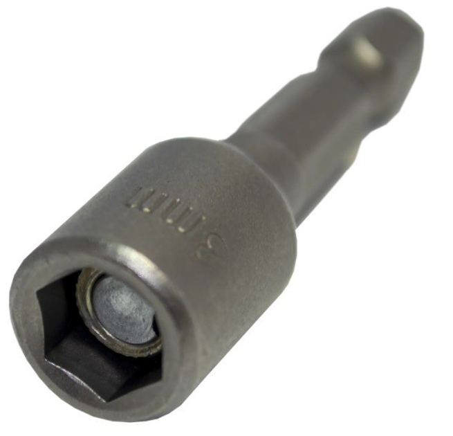 Переходник для бит магнитный шестигранный хвостовик 1 шт. (0524-003)