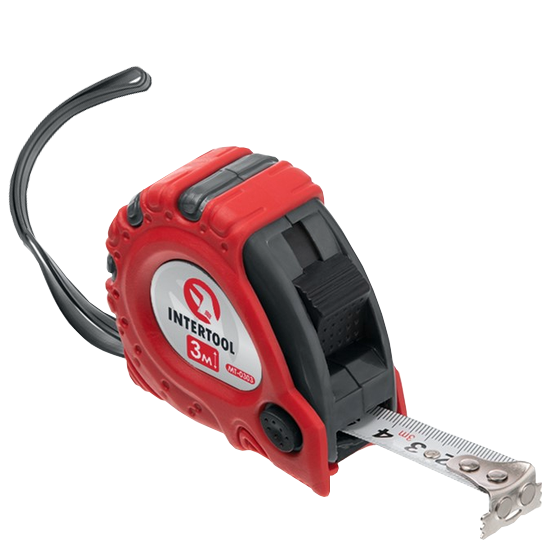 Рулетка Intertool 3,0 м х 16 мм (МТ-0303)