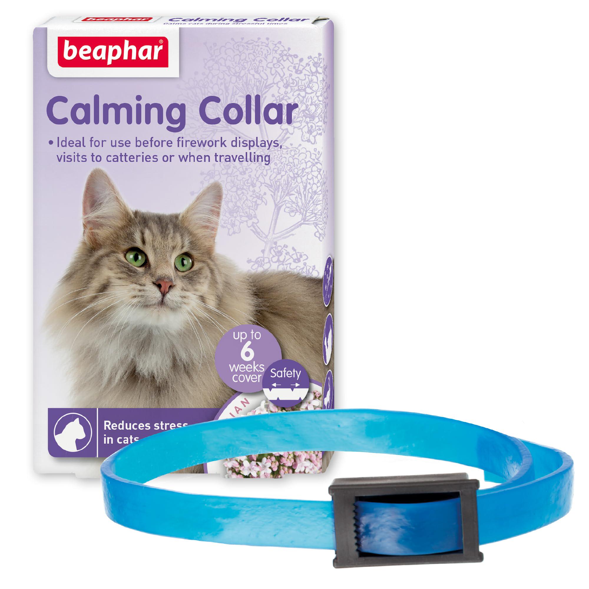Ошейник успокаивающий Beaphar No Stress Collar для уменьшения стресса у кошек 35 см (32287) - фото 3 Ошейник успокаивающий Beaphar No Stress Collar для уменьшения стресса у кошек 35 см (32287) - фото 3