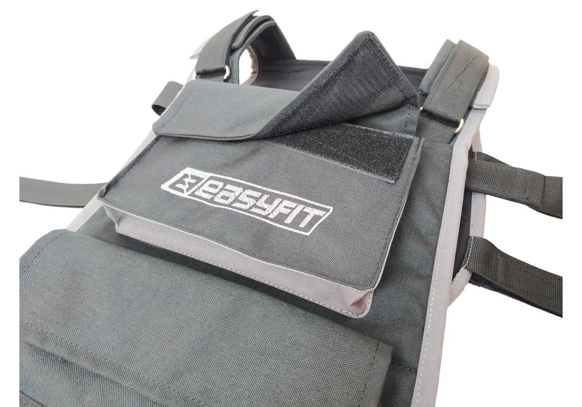 Жилет-обтяжувач EasyFit до 20 кг набірної з філерами (EF-WTV-200) - фото 6