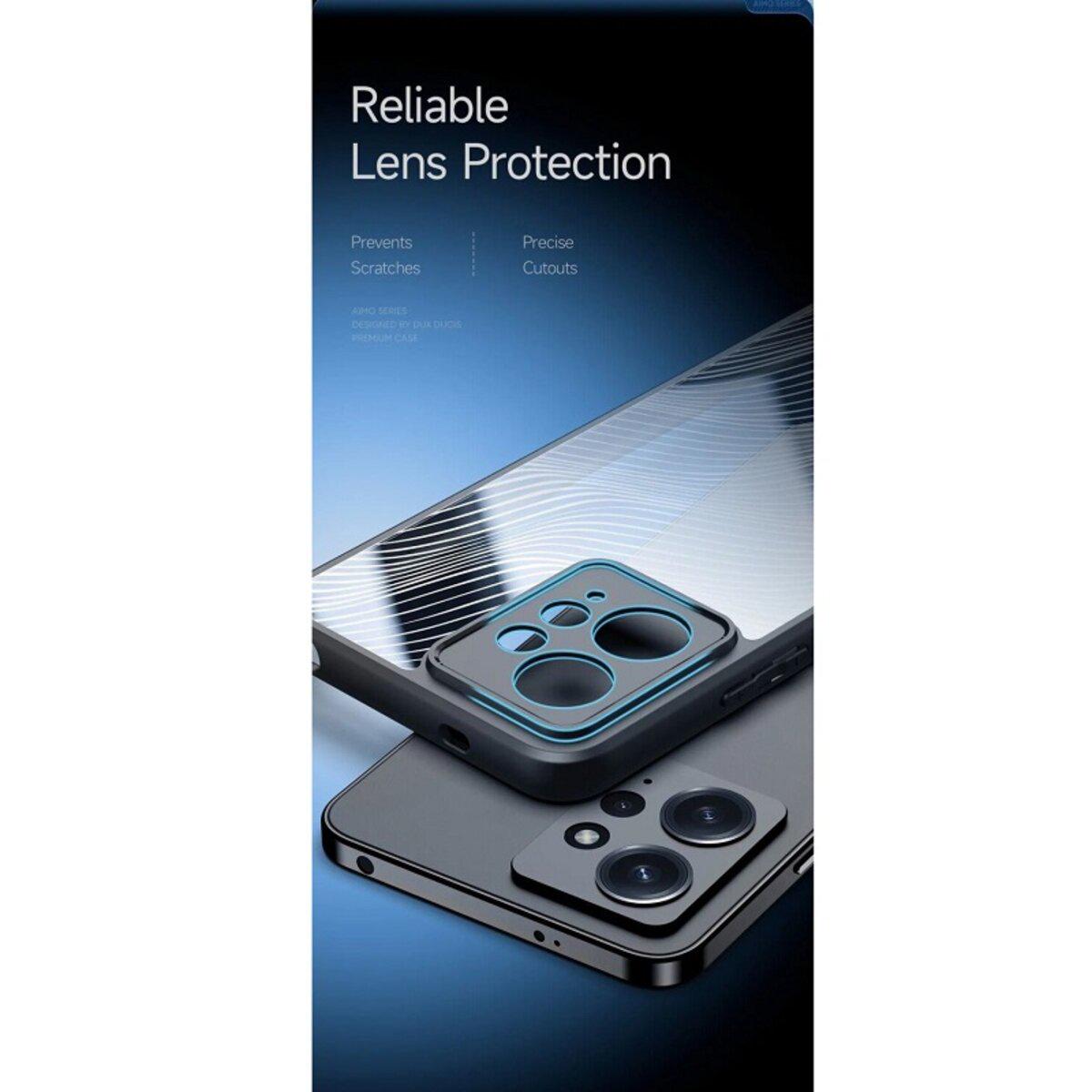 Противоударный чехол для Xiaomi Redmi Note 12 4G DUX DUCIS Aimo / Black - фото 5 Противоударный чехол для Xiaomi Redmi Note 12 4G DUX DUCIS Aimo / Black - фото 5