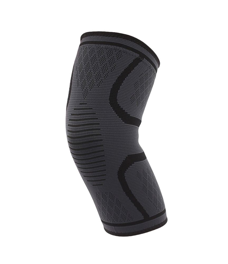 Наколенник защитный компрессионный Sport Heavy 1 шт. (черно-серый) Наколенник защитный компрессионный Sport Heavy 1 шт. (черно-серый)