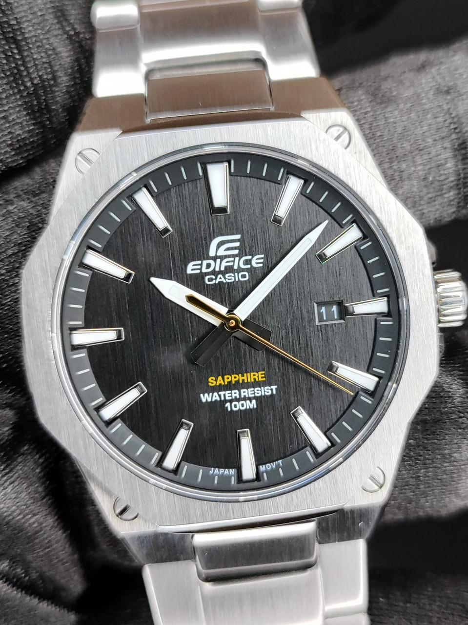 Наручные часы мужские Casio EFR-S108D-1A Edifice с сапфировым стеклом/стальным корпусом/водозащитой 100 м Черный (2733852893) Наручные часы мужские Casio EFR-S108D-1A Edifice с сапфировым стеклом/стальным корпусом/водозащитой 100 м Черный (2733852893)
