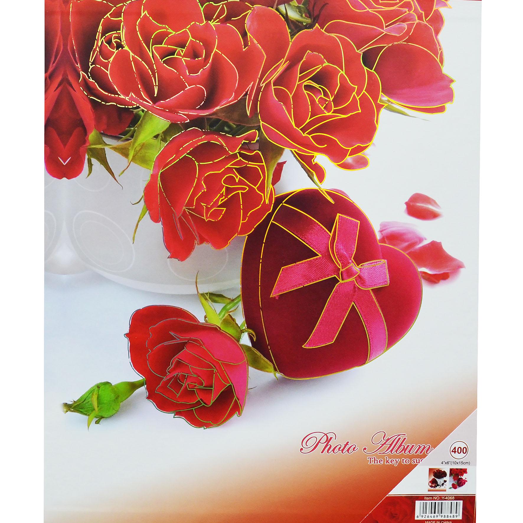 Фотоальбом великий MEGA в подарунковій коробці на 400 фото 10х15 см