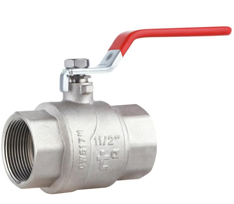 Кран кульовий Thermo Alliance Forte 1 1/2" ВВ прямий PN40 важіль (SF600W40)