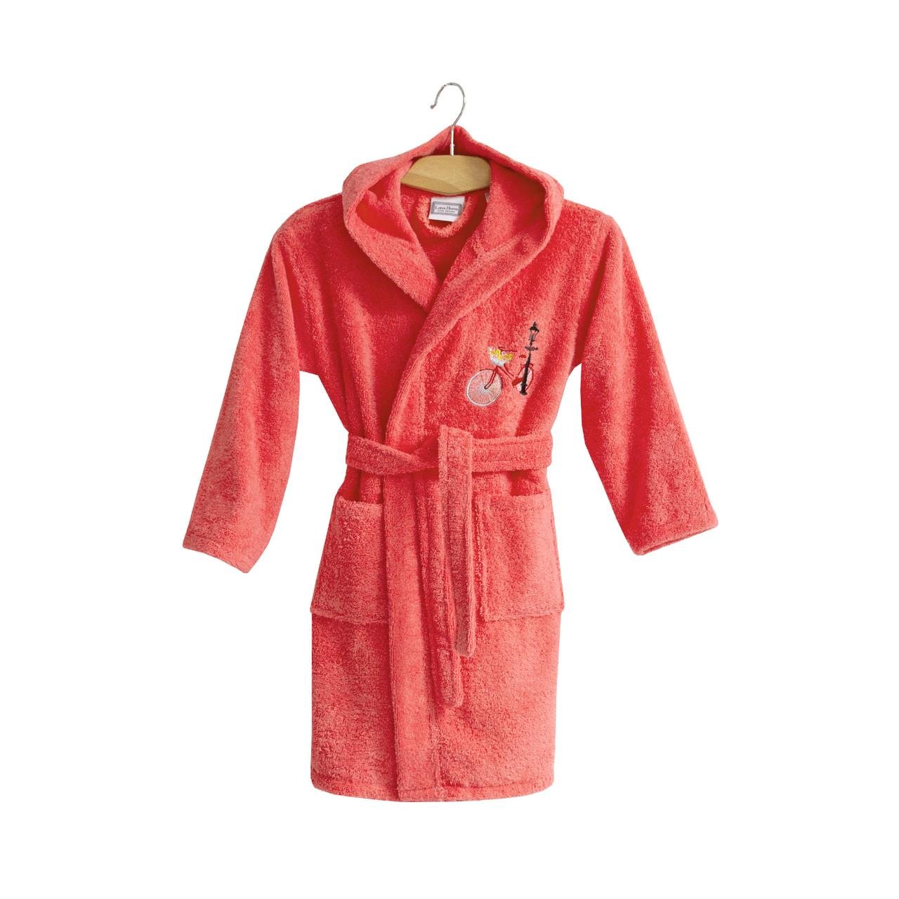 Халат детский Lotus Bicycle 9-10 лет Коралловый (svt-2000022277068)