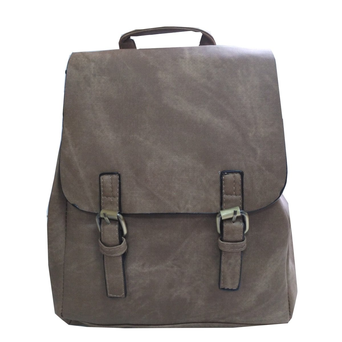 Рюкзак женский Molete 34х29,5х12 см Кофейный (9027-3)