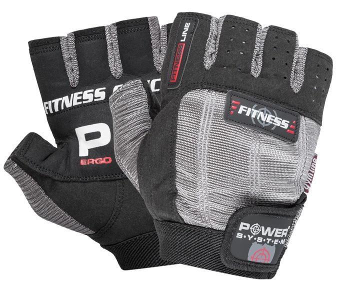 Рукавички для фітнесу Power System PS-2300 Fitness M Grey/Black (3019793045) Рукавички для фітнесу Power System PS-2300 Fitness M Grey/Black (3019793045)