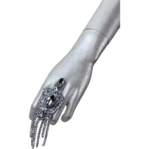 Кольцо Seta Decor Snow Gala Queen с подвесками (25-678SL-WT)