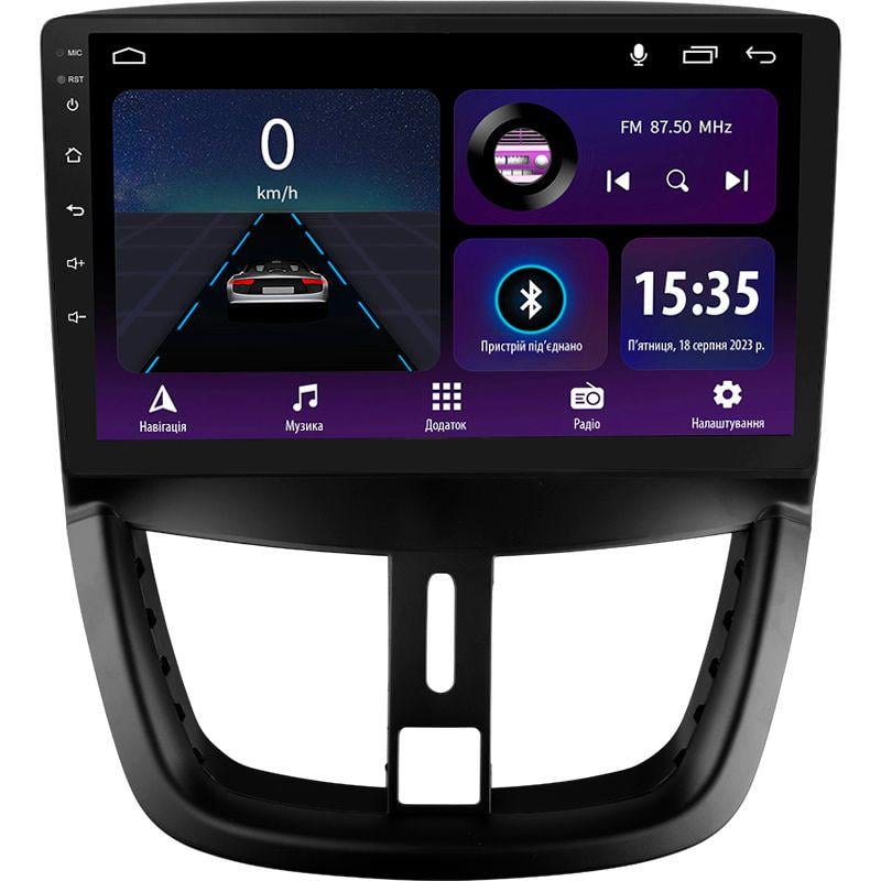 Штатная магнитола Sigma E9232 2/32 GB для Peugeot 207 2006-2015 г. 9" (AR-82954)