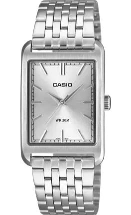 Мужские наручные часы Casio Timeless Collection MTP-B215D-7A со стальным корпусом Серебряный (3139625069)