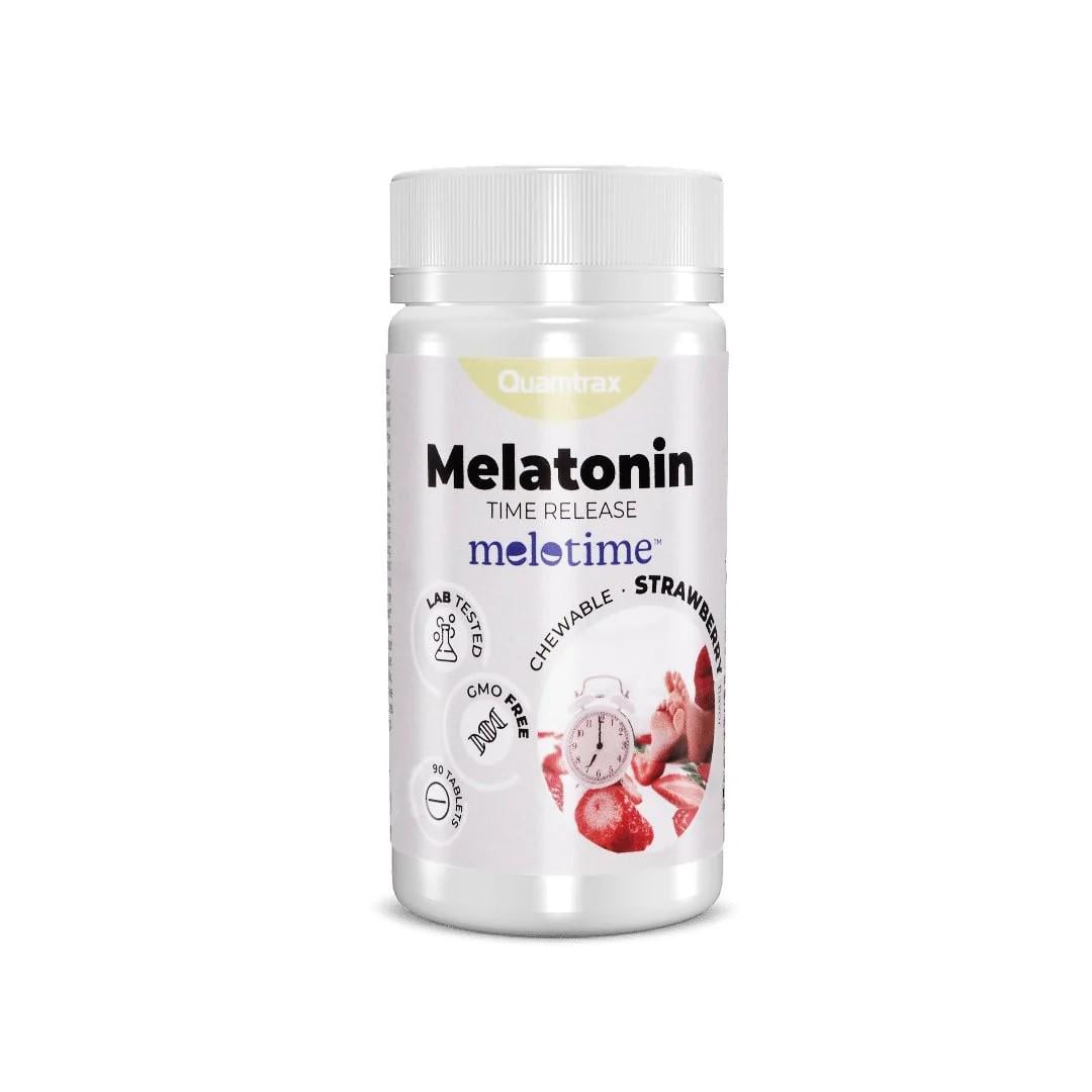 Мелатонин Quamtrax Melatonin Time Release Strawberry 90 капс.