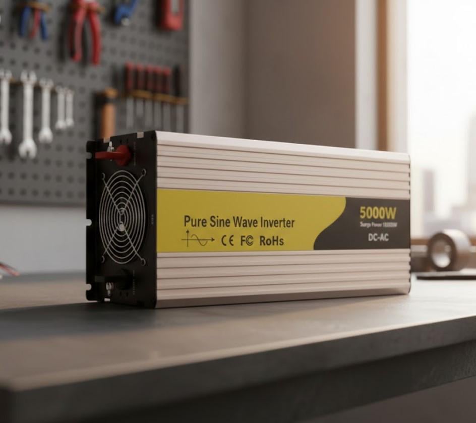 Автомобильный инвертор Pure Sine Wave Inverter 12-220 В 5000 Вт с чистой синусоидой (2104618829) - фото 10 Автомобильный инвертор Pure Sine Wave Inverter 12-220 В 5000 Вт с чистой синусоидой (2104618829) - фото 10