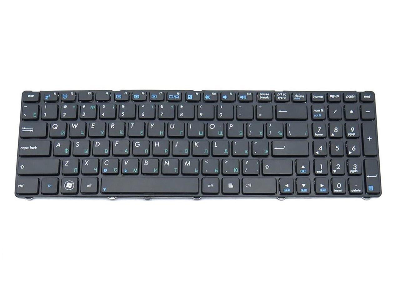 Клавиатура для ноутбука Asus B53 B53A матовая (04GNV32KRU00)