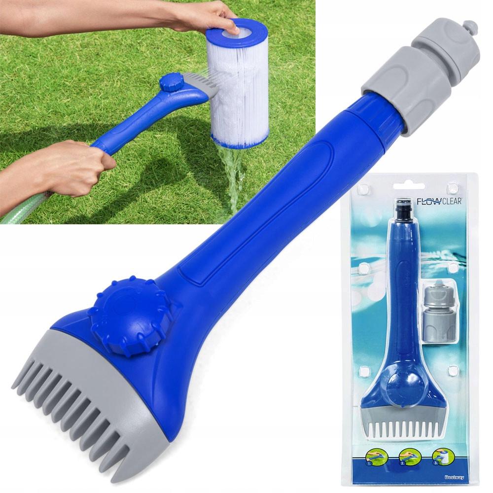 Щетка для очистки бассейна фильтра Bestway 58662 - фото 2 Щетка для очистки бассейна фильтра Bestway 58662 - фото 2