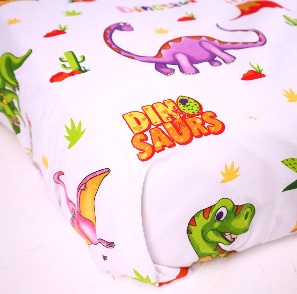 Простынь на резинке Dino Friends бязь 80х190х25 см (2819120515)