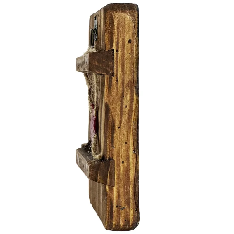 Ікона Пресвята Богородиця Покрова під старовину 21х28 см (4239-3) - фото 4 Ікона Пресвята Богородиця Покрова під старовину 21х28 см (4239-3) - фото 4