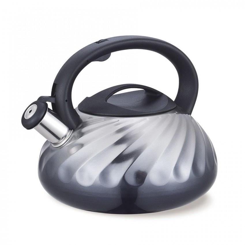 Чайник Maestro MR-1321 из нержавеющей стали 3 л Grey (1626318934) - фото 1