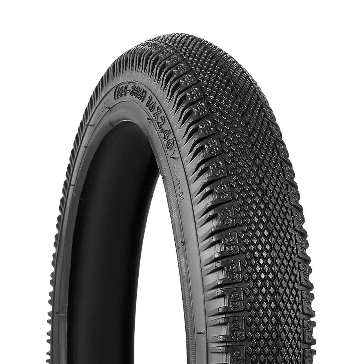 Покришка велосипедна Grey's 16x2,40 см (P1419 BLK)